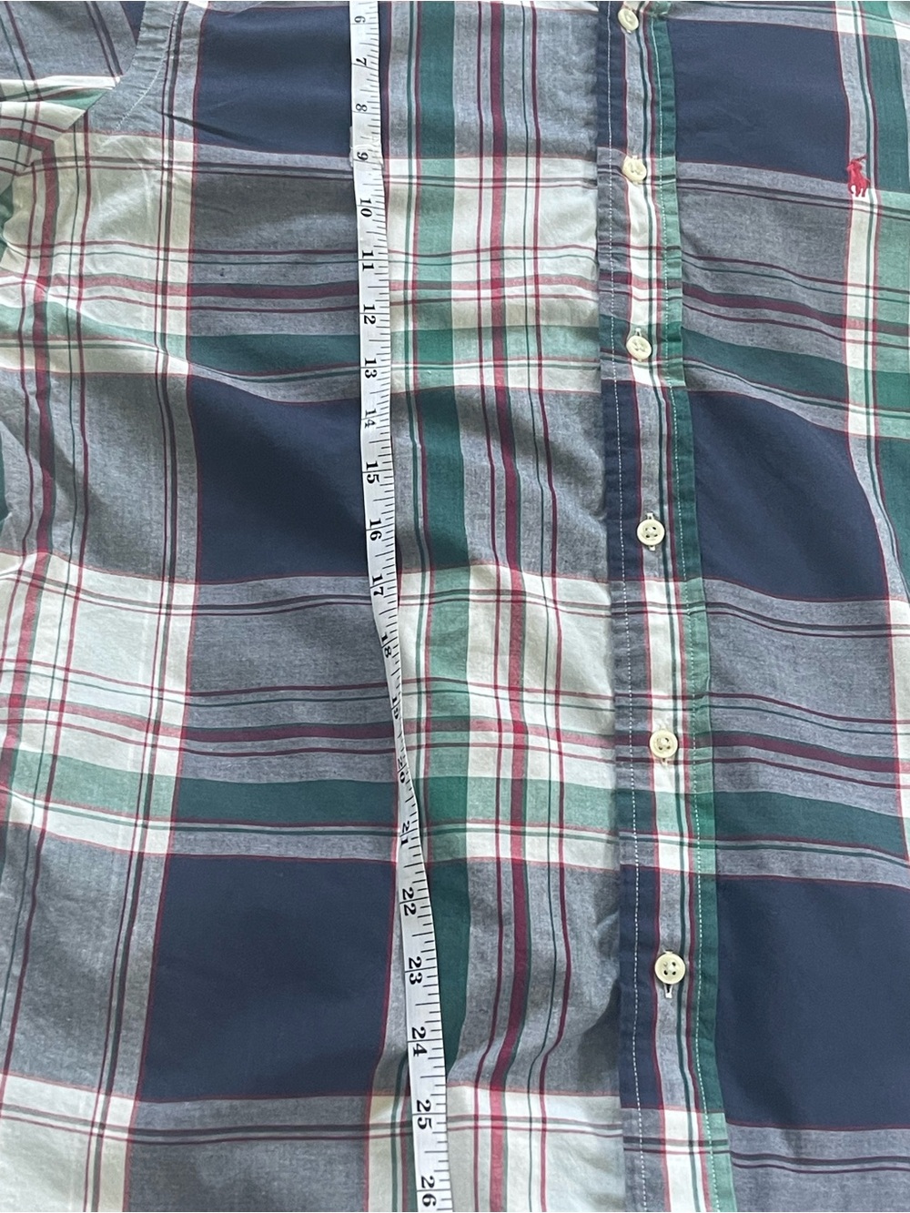 Ralph Lauren Plaid Short Sleeve Shirt Bundle-size Large - Picture 6 of 11